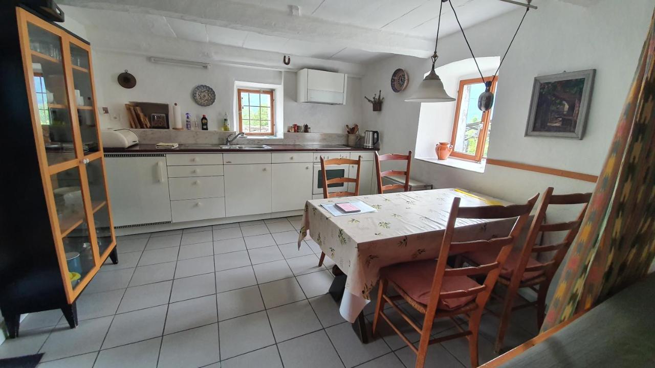 Villa Rustico Pult à Someo Extérieur photo